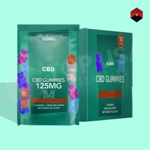 CBD Gummy Packaging Pouch