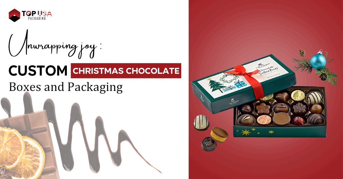 Unwrapping Joy Custom Christmas Chocolate Boxes and Packaging