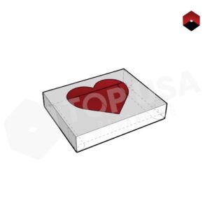 Heart Shape Box Template