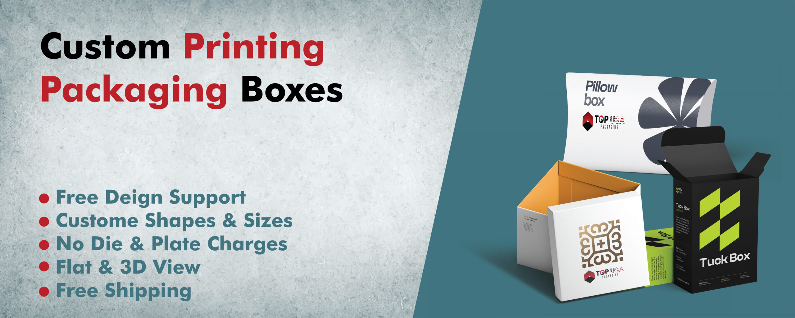 Custom Printing Packaging Boxes