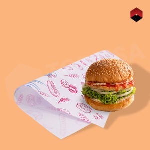 Burger Paper Wrap