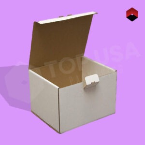Custom Printed White Corrugated Boxes
